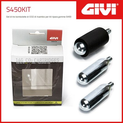 3 CATRIDGES C02-S450