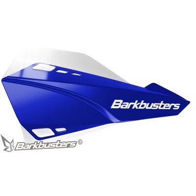 Barkbusters Sabre Handguard With Deflector - Blue/White