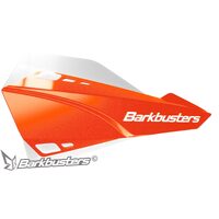 Barkbusters Sabre Handguards With Deflector - Orange/White