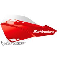 Barkbusters Sabre Handguards With Deflector - Red/White