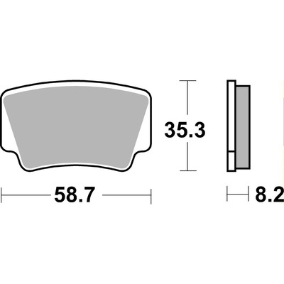SBS 867Si Front/Rear Pads - Sinter Off Road