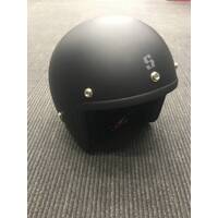 Scorpion Custom Baron Matte Black Helmet With Studs