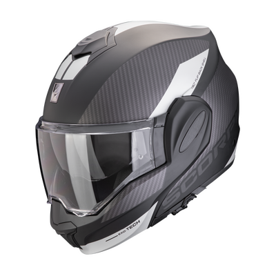 ScorpionExo Exo-Tech Evo Team Helmet - Matte Black/Silver