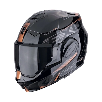 ScorpionEXO Exo-Tech Evo Traveller Helmet - Black/Copper