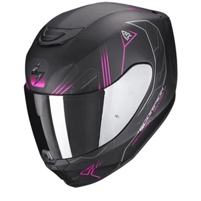 ScorpionExo Exo-391 Spada Adventure Helmet - Matte Black/Pink