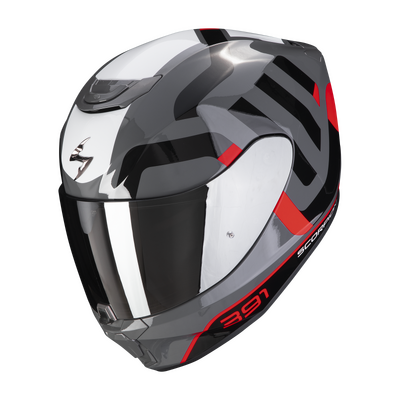 ScorpionExo Exo-391 Arok Helmet - Grey/Red/Black
