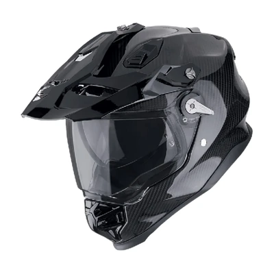ScorpionExo ADF-9000 Carbon Solid Helmet - Black Carbon
