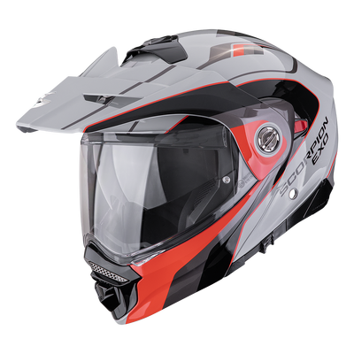 ScorpionExo ADX-2 Kamps Adventure Helmet - Grey Red