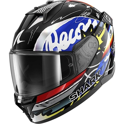 Shark D-Skwal 3 Streetrush Full Face Helmet - Black/Blue