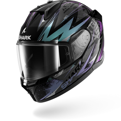 Shark D-Skwal 3 Blast-R Helmet - Black/Green