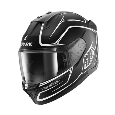 SHARK D-Skwal 3 Drone Full Face Helmet - Matte Black/White