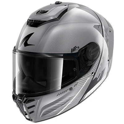 Shark Spartan RS Speed-Tech Full Face Helmet - Silver/White/Black
