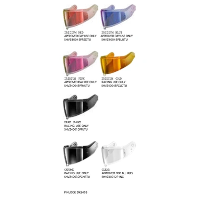 Shark Skwal I3 D-Skwal3/Ridill2 Visor - Blue