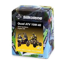 Silkolene Quad ATV 10W-40 Comp 4 Engine Oil 4 Litres - 4L