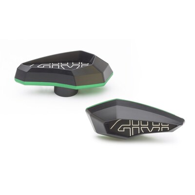 Givi Frame Sliders Green Pair (Needs Sld_ _ _ _Kit)