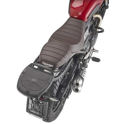 Givi Monolock Specific Rear Rack - Triumph Scrambler 400X/Speed 400 24- (Use With Monolock Case Plate)