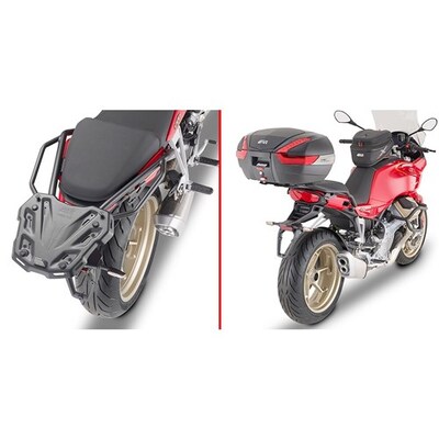 Givi Specific Rear Rack - Moto Guzzi Mandello V100 22- (Needs Plate)