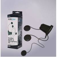 Cardo Q2 Audio & Corded Microphone Kit