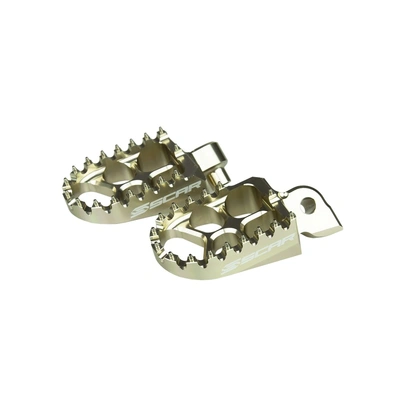 Scar Evo Footpegs - Yamaha YZ/YZF/WRF/YZFX/YZX 99-22 - 57mm - Silver
