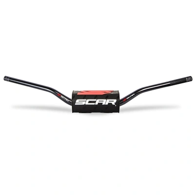 Scar O2 Handlebar - Tapered 65/85 - Black/Black - Mini RC High