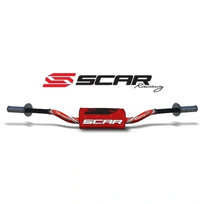 Scar O2 Handlebar - Mcgrath/Short Style - KTM - Red/Red - 1-1/8"