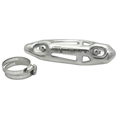 SCAR Universal Exhaust Heat Protector for 4 Strokes Stainless Steel