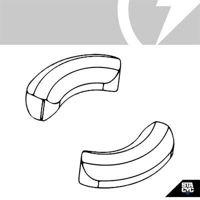 STACYC 18/20 CUSH DRV ELAS SET
