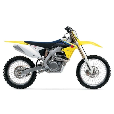 UFO Suzuki Plastics Kit - RMZ250 10-18 - White