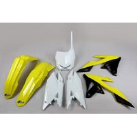 UFO Suzuki Plastics Kit RMZ250 19/RMZ450 18-19