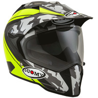 Suomy MX Tourer Desert Helmet - Matte Yellow