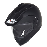 Suomy MX Tourer Plain Adventure Helmet - Matte Black
