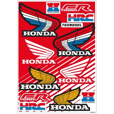 TECNOSEL VINTAGE DECAL UNIVERSAL HONDA STICKER SHEET KIT