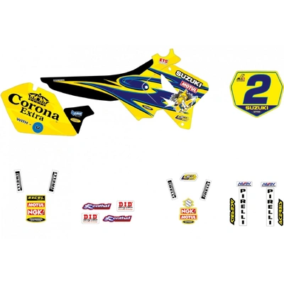 Tecnosel Decals Replica Suzuki 01 Rm 125 250 01-08