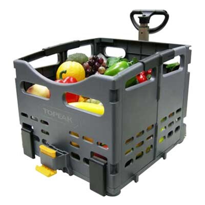 TOPEAK TROLLEYTOTE FOLDING MTX REAR BASKET