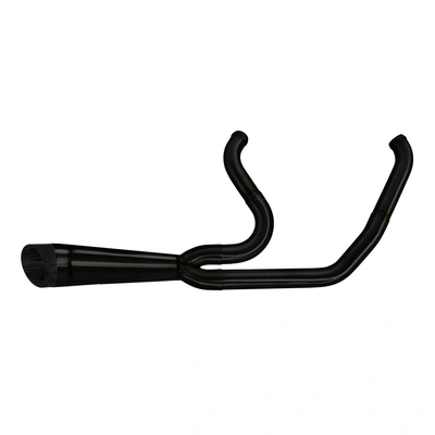 Two Brothers Racing Shorty-Turnout Full System for Harley-Davdison Tour '17-23 - Black