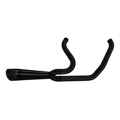 Two Brothers Racing Shorty-Turnout Full System for Harley-Davdison Tour '09-16 - Black