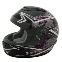 THH Youth TS-31Y Black Pink Road Helmet