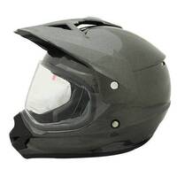 THH TX13 Dual Sport Helmet - Dark Silver