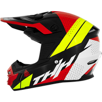 THH TX-15 Mirage Black and Red Helmet