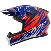 THH T710X Assault Blue Orange Helmet