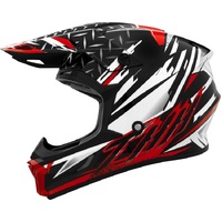 THH T710X Assault Matte White Red Assualt Helmet