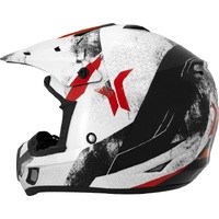 THH Youth TX-12 Recon Black Red Helmet