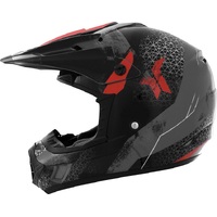 THH Youth TX-12 Recon Grey Orange Helmet