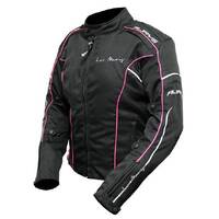 Rjays Ladies Lemans 3 Jacket - Black/Pink