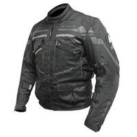 Rjays Ladies Dune Black Grey Jacket