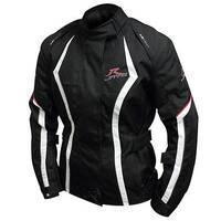 Rjays Ladies Opal III Black White Red Jacket