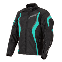 Rjays Ladies Athena Black Aqua Jacket