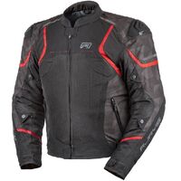 Rjays Pace Airflow Black Night Ops Camo Textile Jacket