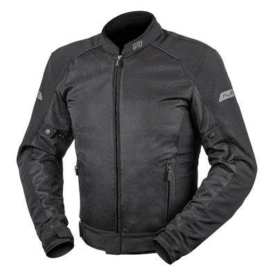 Rjays Zephyr II Motorcycle Jacket - Black