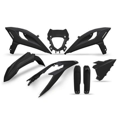 UFO BETA FULL PLASTICS KIT RR 2T 25-26 BLK